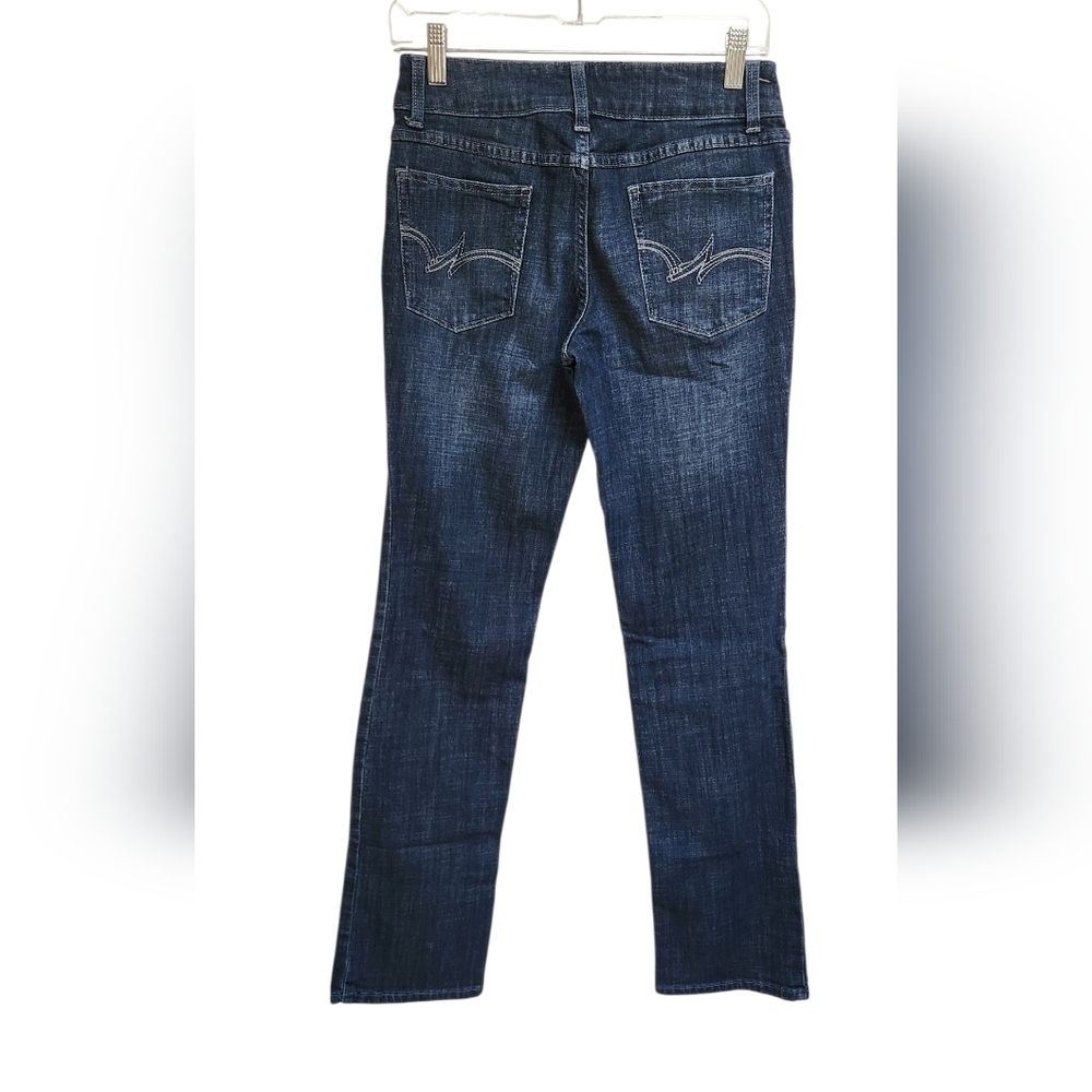 Wrangler Women's Dark Blue Straight Leg Jeans - Picture 2 of 5